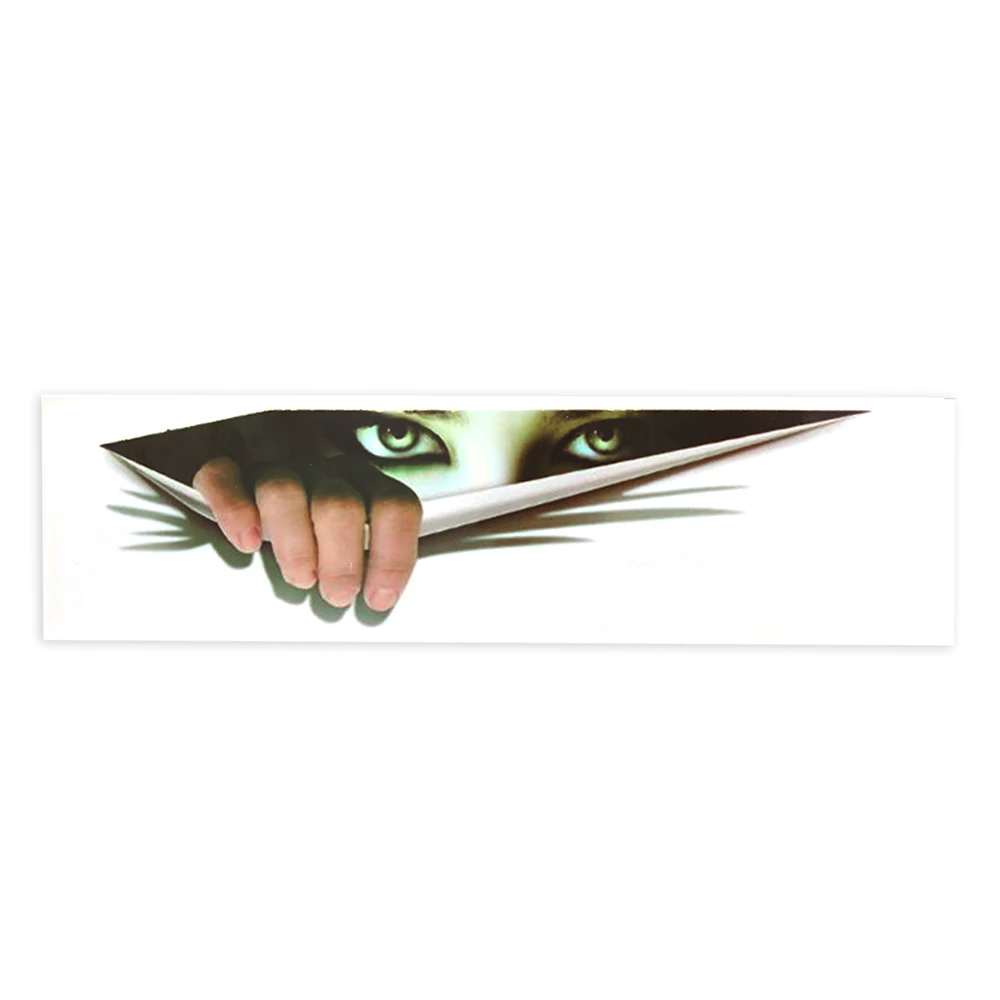 New Creative 3D Peeking Women Scary Eyes Car Door Window Vinyl Decal Sticker Waterproof Auto Styling Accessories | Автомобили и