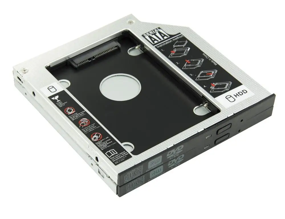 Жесткий диск 9 5 мм 2 й SSD HDD Caddy для MSI GE40 GE62 GT72 CX62 6QD GE72 6QF Apache Pro|Компьютерные кабели и