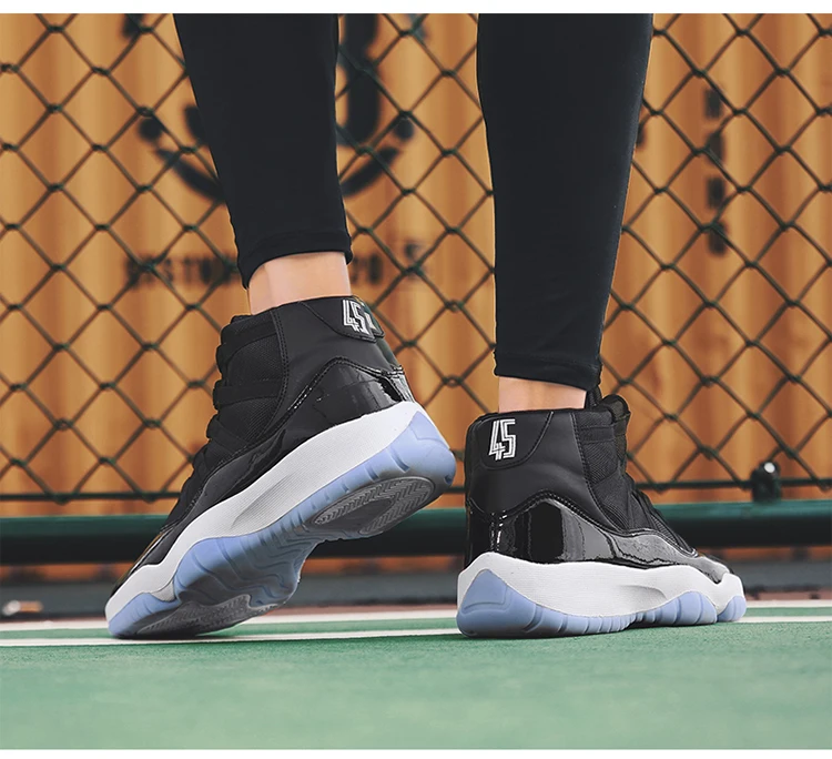 Мужская баскетбольная обувь в стиле ретро; обувь Jordan; Мужские Оригинальные высокие ботильоны; Zapatillas De Baloncesto Jordan; Мужская обувь;