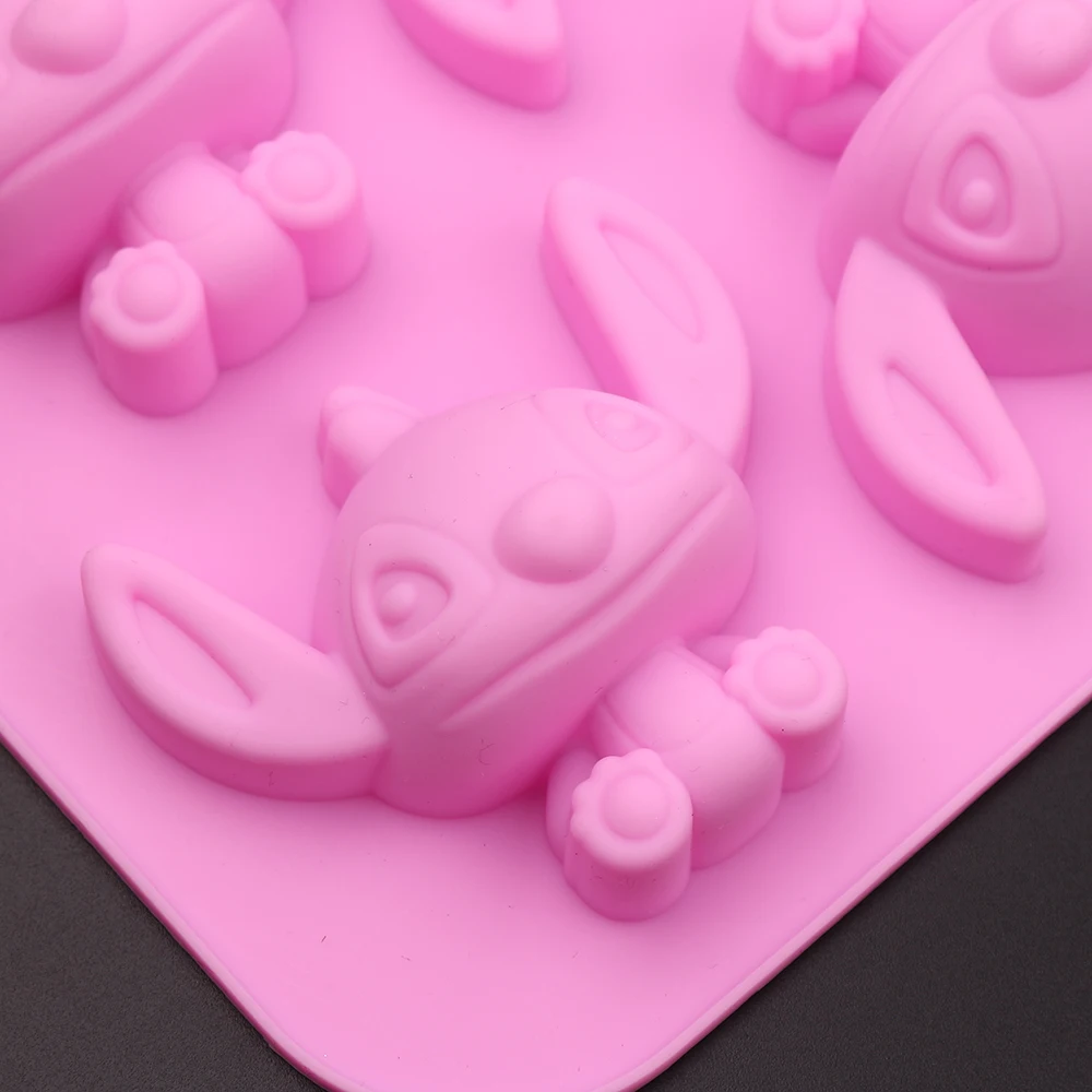 Мультяшная анимация форма для сшивания съедобный уровень силиконовая торта