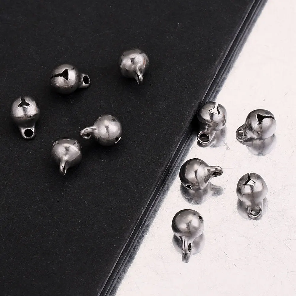 

20pcs Stainless Steel Bell Pendant Hanging Christmas Ornaments Christmas Decorations Party DIY Jewelry Crafts Accessories Craft