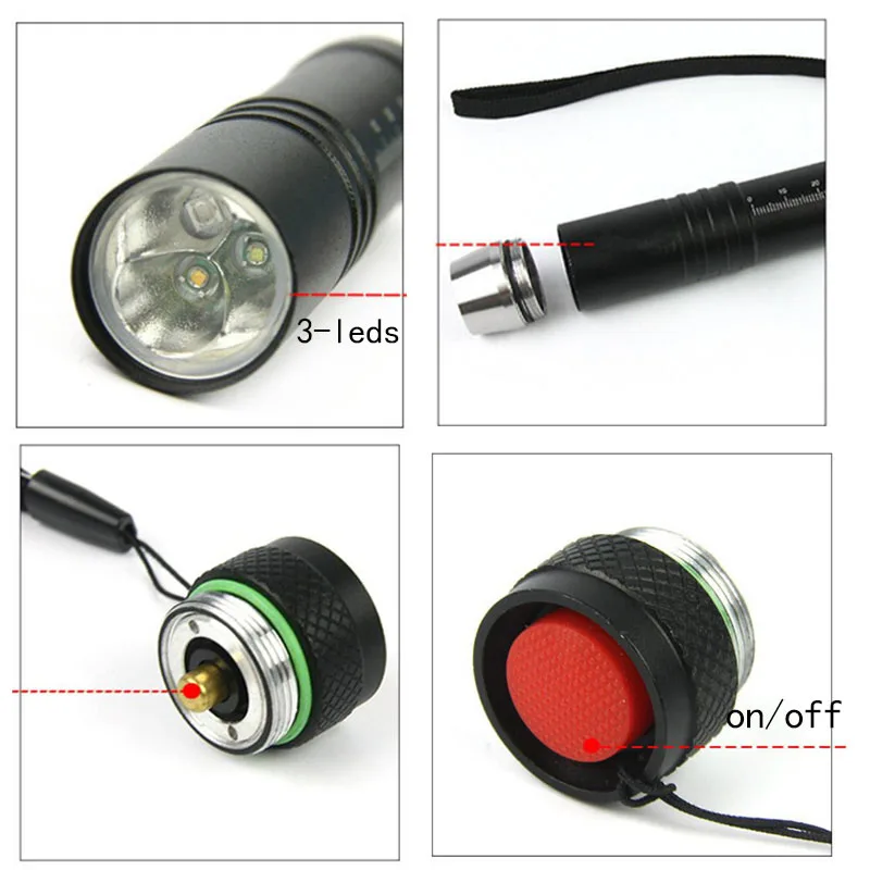 Ультрафиолетовая Светодиодная лампа высокой мощности Флуоресцентный