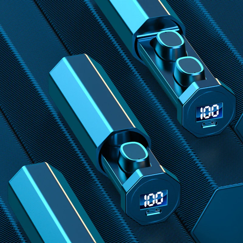 

Bluetooth-гарнитура беспроводная стерео-наушники Портативное аудио-и видеооборудование стерео спортивные водонепроницаемые наушники-вкладыш...
