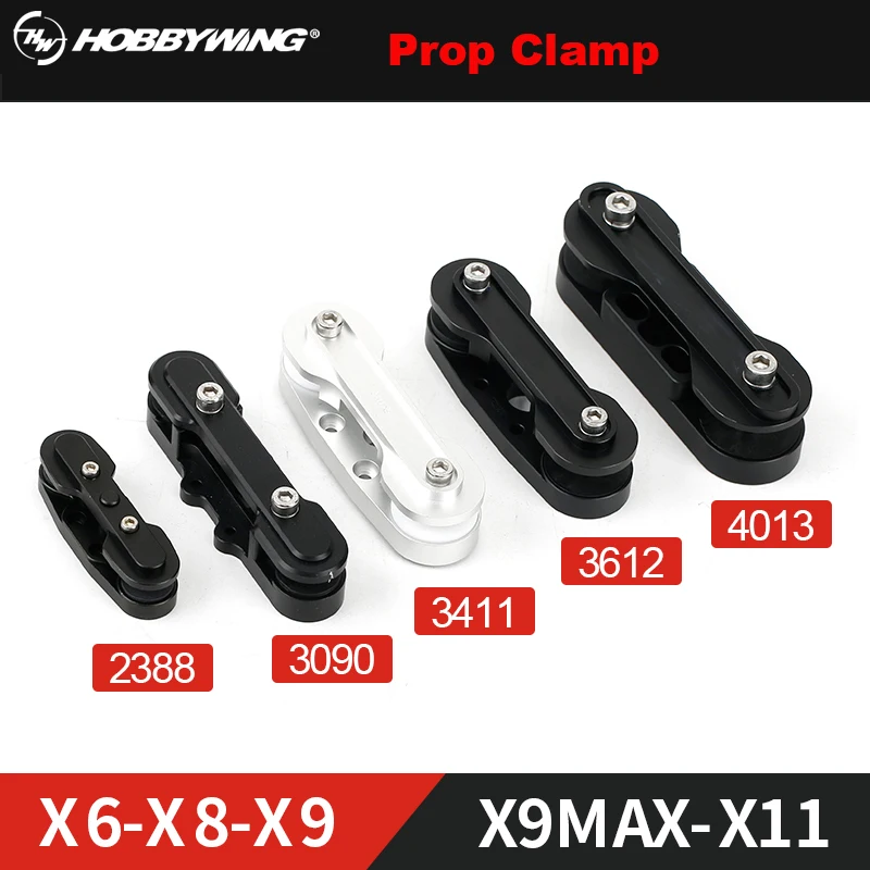 

Оригинальный пропеллер Hobbywing2388 3090 3411 3612 4013 CW CCW зажим для X6 X8 X9 X9 plus X9 MAXX11 motor