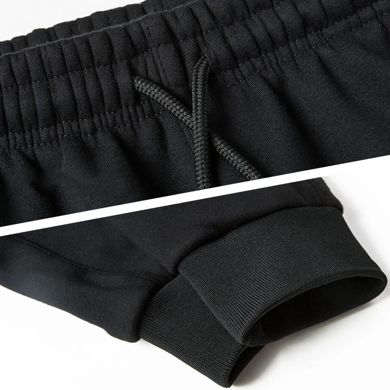 Мужские зимние штаны мужские свободные Стрейчевые толстые джоггеры брюки