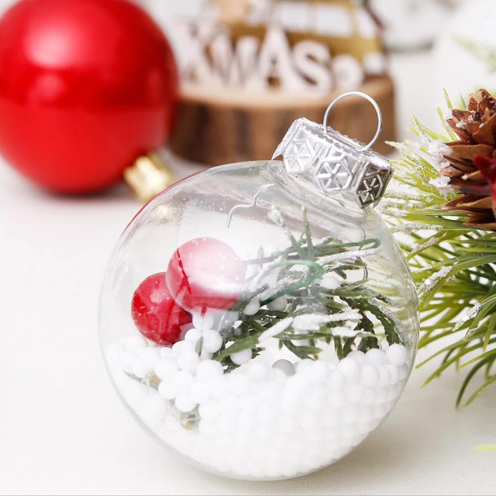 

30Pcs 6cm Christmas Balls Ornaments for Xmas Tree Shatterproof Christmas Tree Hanging Balls
