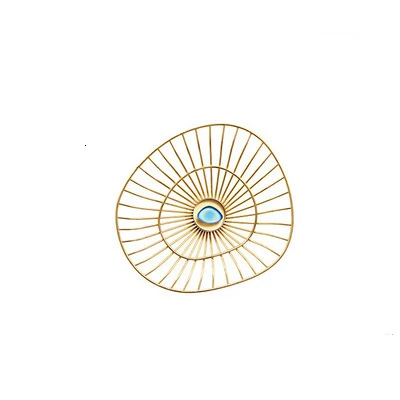 

Modern Light Extravagant Wall Hanging Decoration Metope Golden Decorate Bedroom Three-dimensional Originality A Living Room