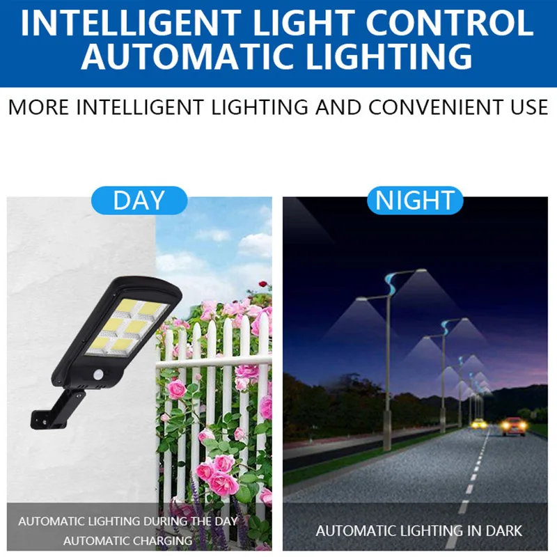 

Solar LED Outdoor Lighting Solar Human Body Induction Street Light Outdoor Courtyard Home Lighting TSH Shop