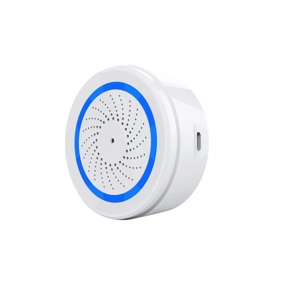 NEO COOLCAM NAS-AB02Z Z-wave беспроводной датчик сирены совместим с Z wave Plus сигнализации умный
