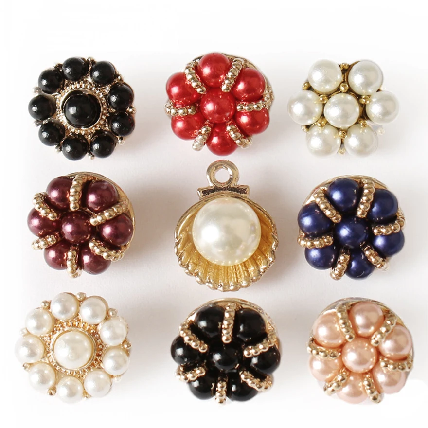 Модные металлические винтажные пуговицы с кабошоном 9 5/10/10 5/11/11 5/12 мм для одежды