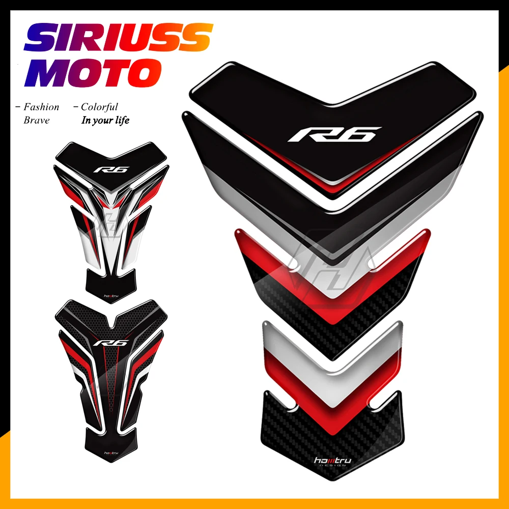 3D резиновая защитная накладка на бак мотоцикла стикер чехол для Yamaha YZF R6 весь