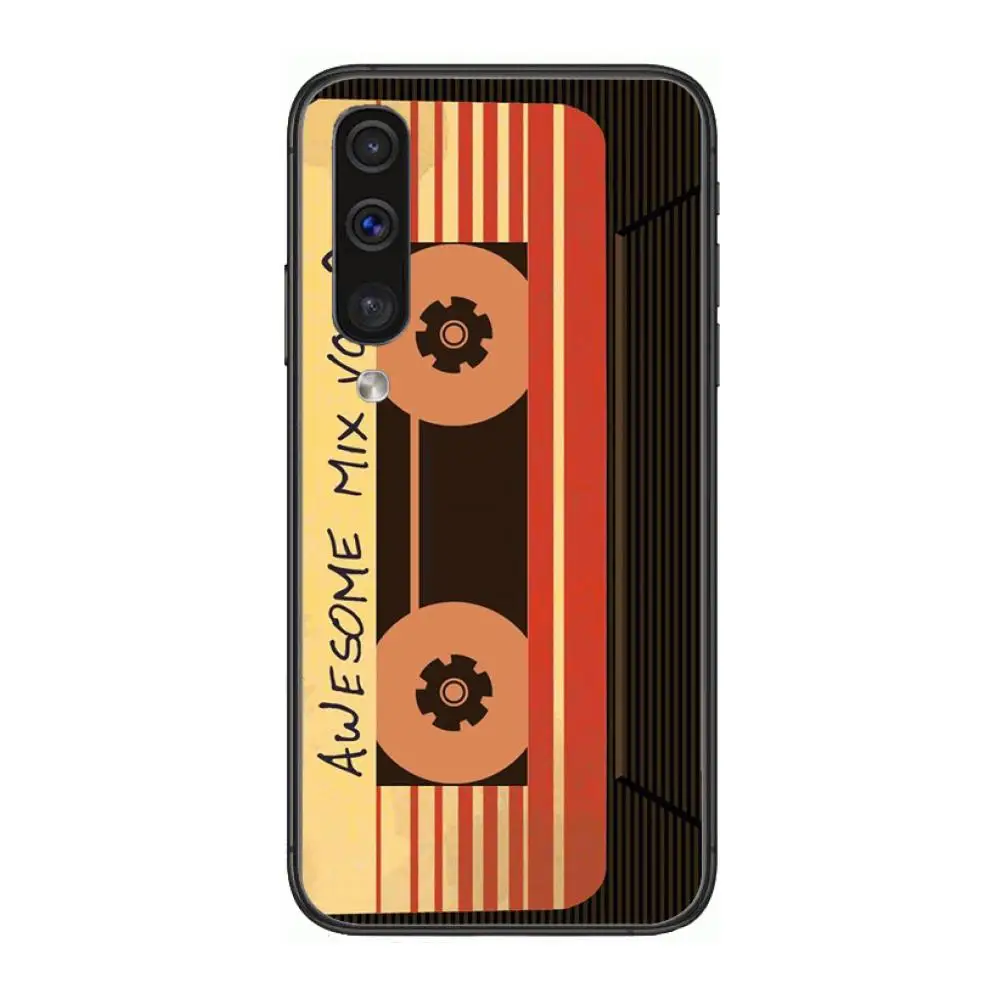 

Classic Retro Audio Tape Old Phone Case Hull For Samsung Galaxy A 3 5 6 7 8 9 E 2018 Plus 2017 E S Black Shell Art Cell Cover T