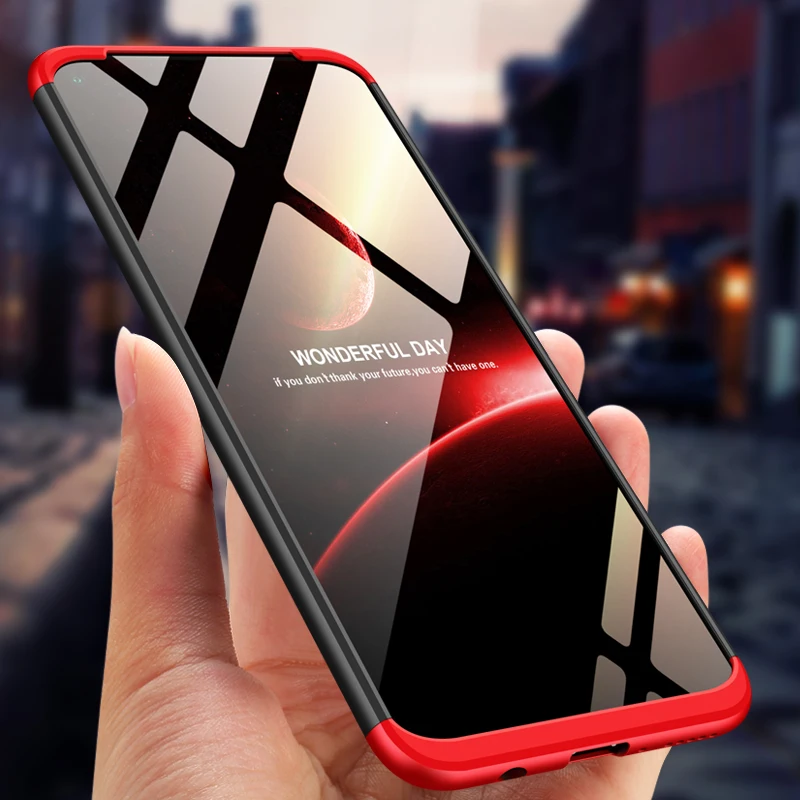 

Huawei Nova 5i 5 Pro Case 360 Degree Full Protected Hard Cover Nova5i Matte Case for Huawei Nova 5i Nova5i Pro Phone Bags + Film