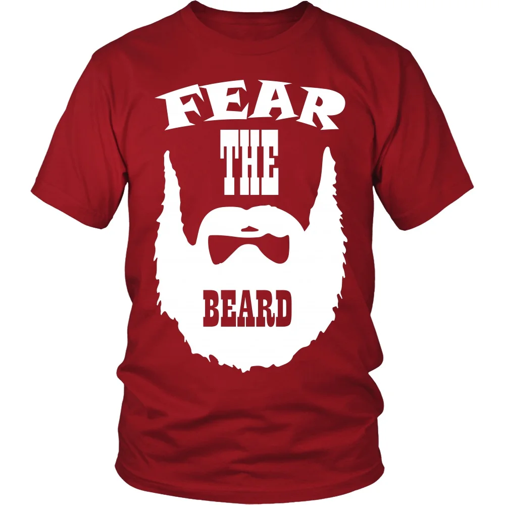 

No Fear The Beard Is Here, Beard Superpower Summer 2019 100% Cotton 100% Cotton Print Men Summer O-Neck Casual T Shirts