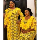 Кружевные африканские платья для женщин, большие размеры, мусульманская мода, Дашики, африканский дизайн, одежда, Abaya Dubai Boubou Robe, Африка, макси платье