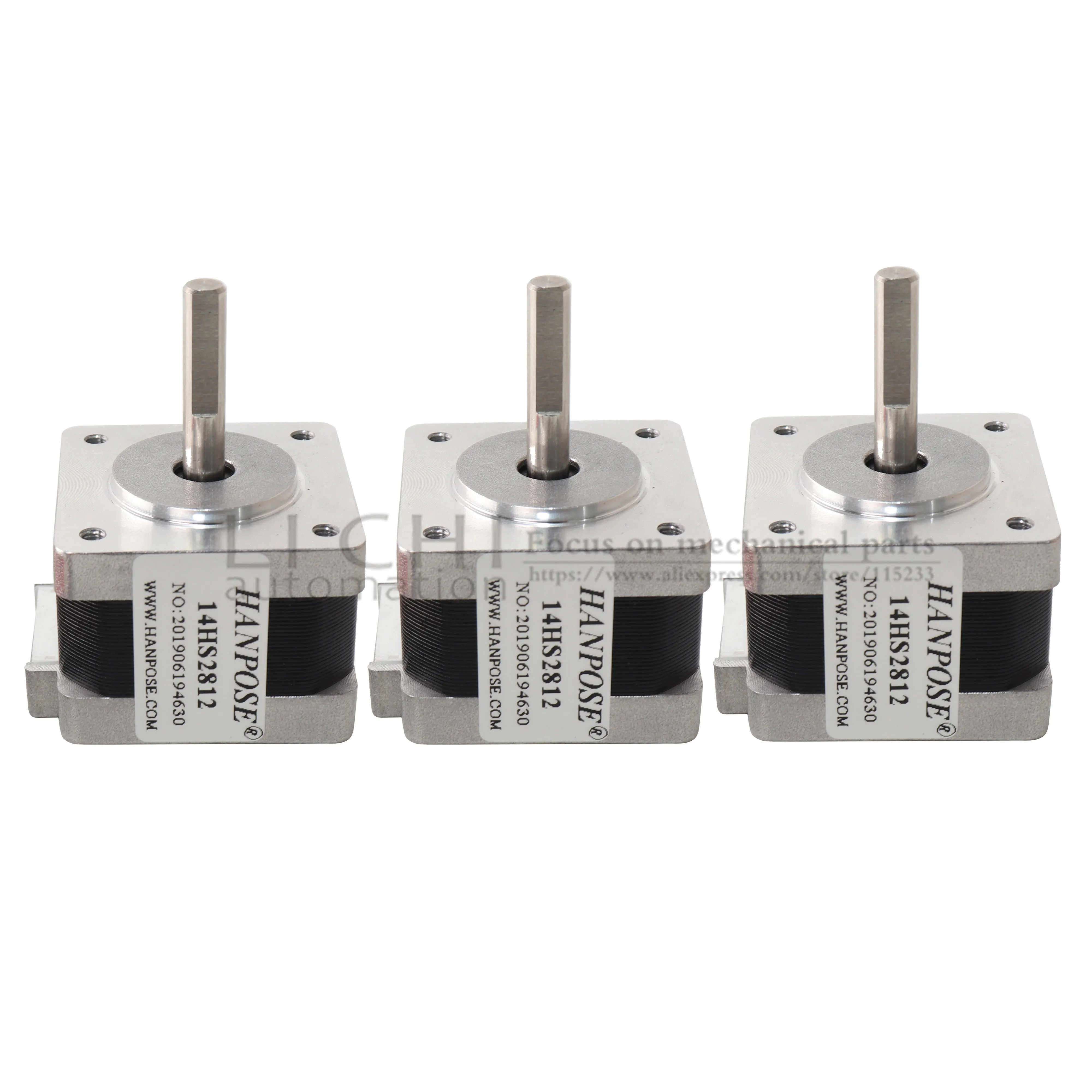 

NEMA14 stepper motor 14HS2812 4-lead 1.2A 0.15N,M Nema 14 motor for CNC engraving milling machine
