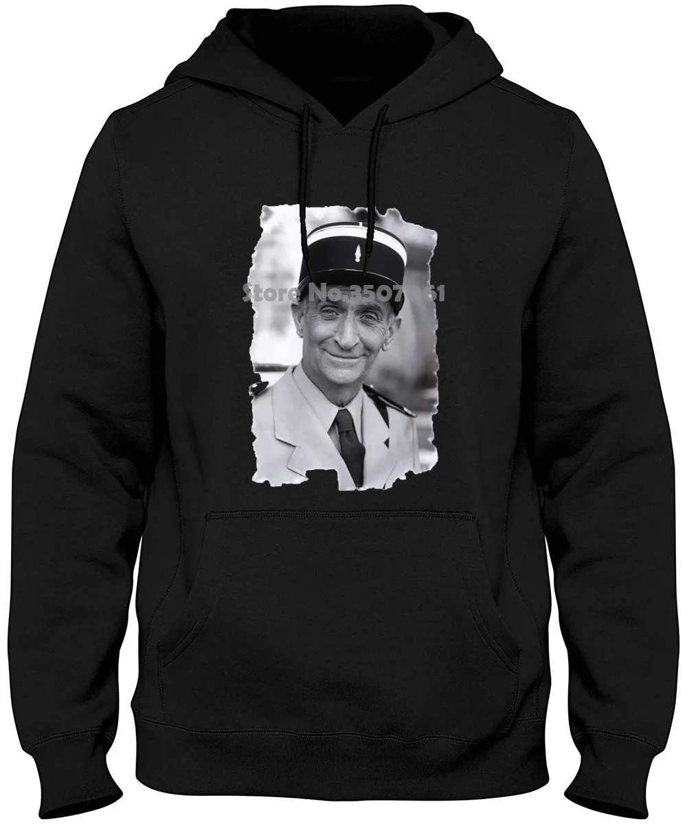 Мужской модный топ Louis De Funes старые знаменитости Blanc Homme Подарочные толстовки и