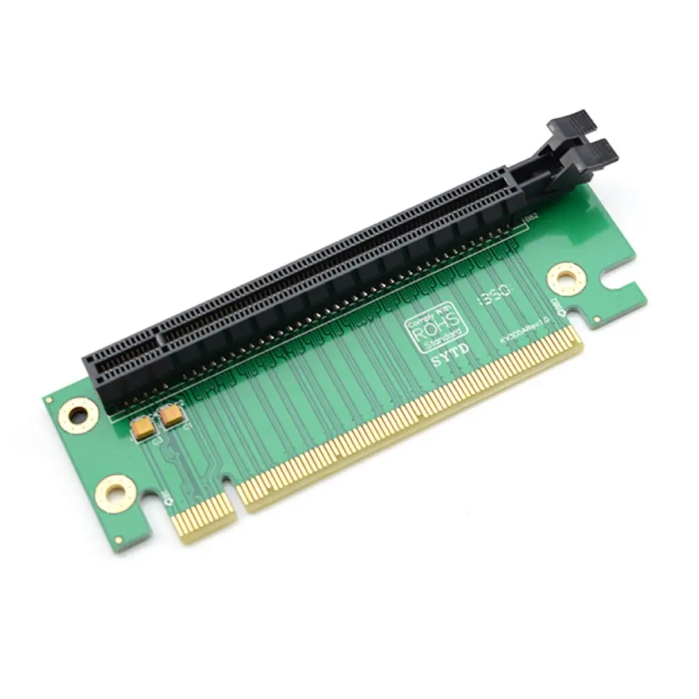 PCI E Экспресс 16X 90 градусный адаптер переходная карта для 2U компьютерного