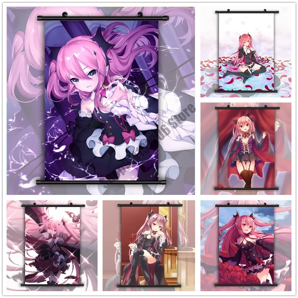 

Anime Diamond Embroidery Seraph of The End Krul Tepes Chess Belle Diamond Painting Cross Stitch Kits Mosaic Christmas Home Decor