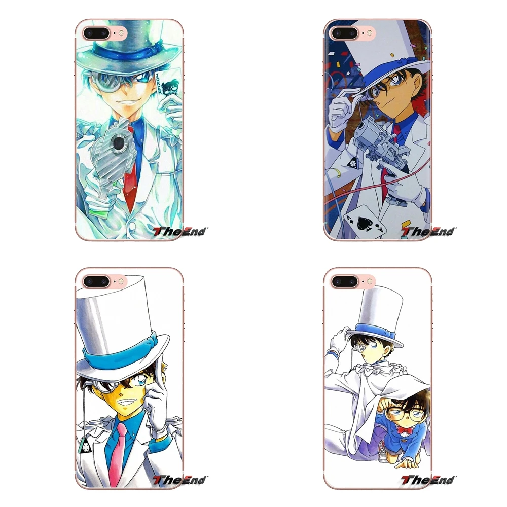 For Samsung Galaxy A3 A5 A7 A9 A8 Star A6 Plus 2018 2015 2016 2017 Magic Kaito Kid Phantom Thief Soft Transparent Shell Covers |