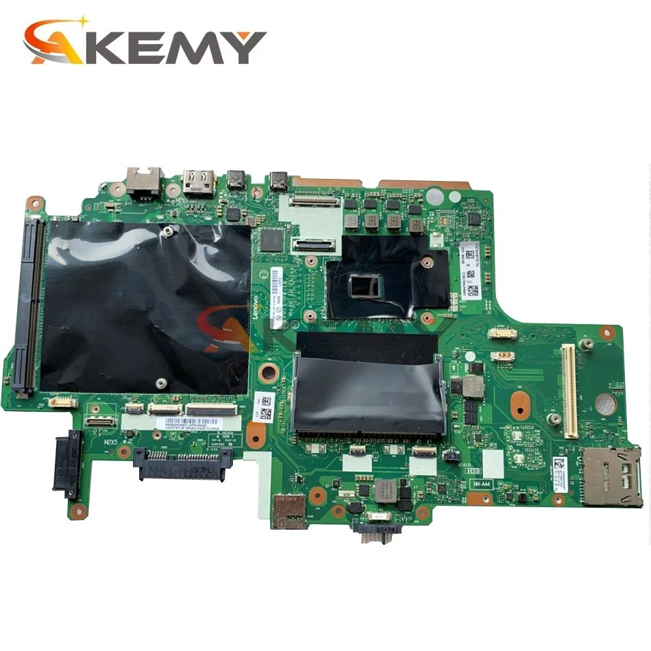 Verkaufen Akemy Für Lenovo Thinkpad P70 P71 Notebook Motherboard NM-A441 NM-121 CPU E3-1575M 100% Test Arbeit FRU 00NY361