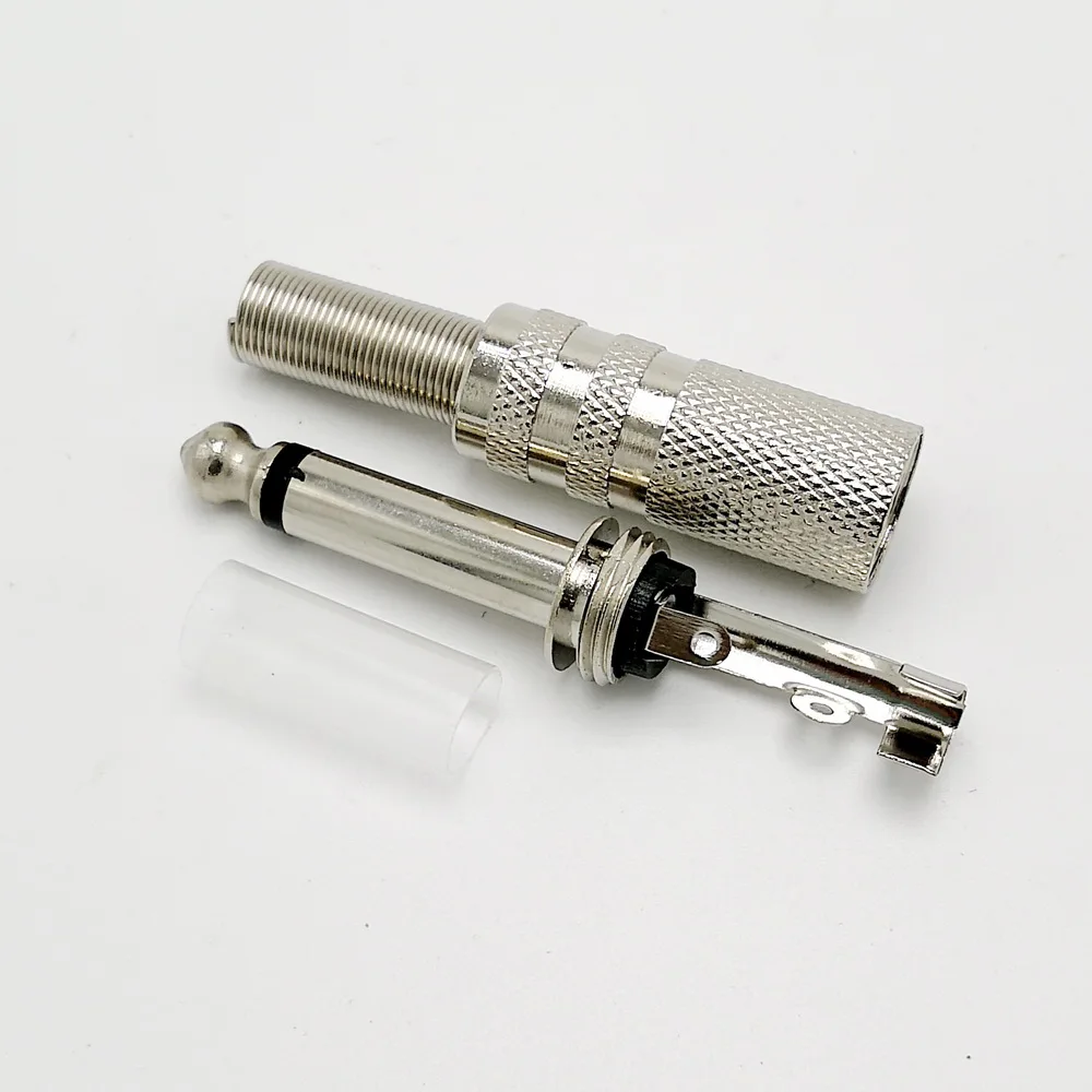 1 шт . 1/4 2Pin 6 35 мм разъем для микрофона Аудио | Обустройство дома
