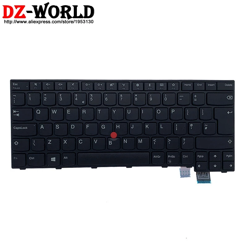 Новая Оригинальная английская клавиатура для ноутбука Lenovo Thinkpad 13 Gen 2 T470S S2 T460S 01EN670