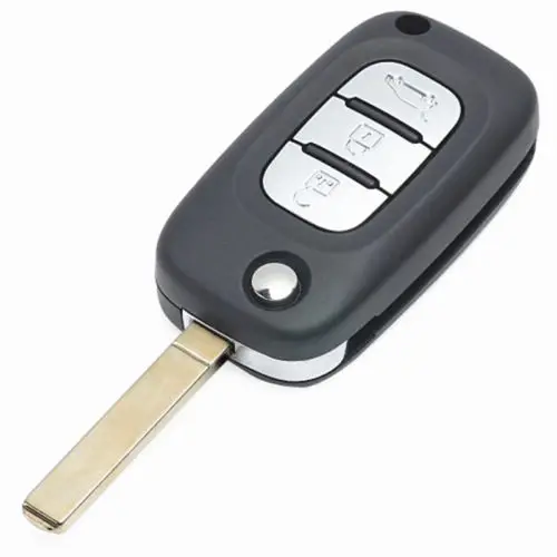 KEYECU OEM/послепродажный откидной дистанционный Автомобильный ключ брелок 3B 433 МГц 4A