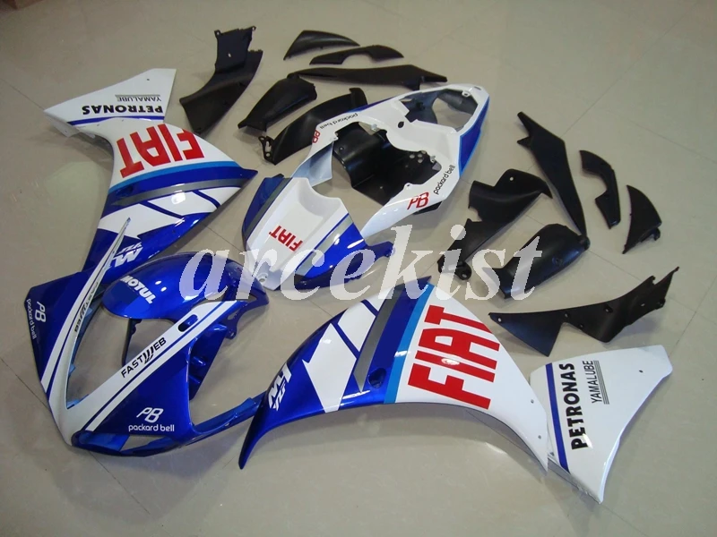 

Новый ABS мотоцикл Полный обтекатели комплект подходит для YAMAHA YZF-R1 2013 2014 13 14 R1 тела набор синий красный белый