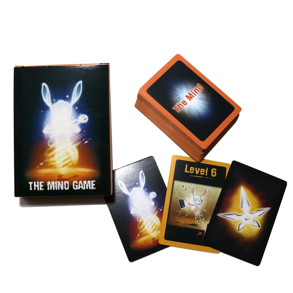 Игра The Mind card Games 2 4 игрока настольная игра Pandasaurus для детей и взрослых подарки