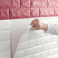 6030 3d wall sticker self adhesive wallpaper diy brick living roomtv kids safty bedroom warm home waterproof decor wall sticker