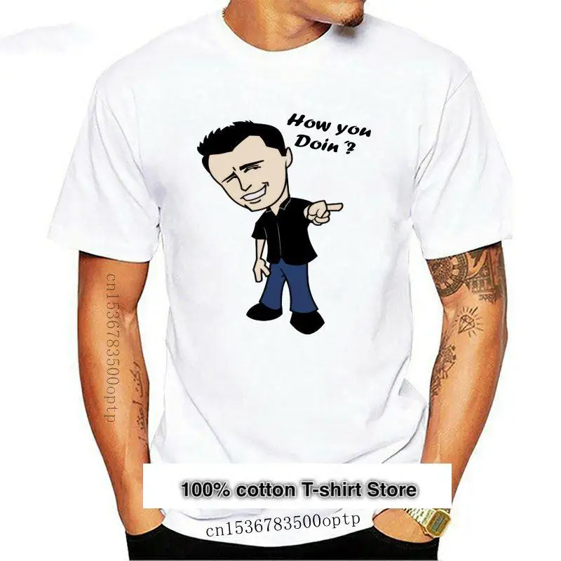 

Camiseta de Series de Tv Friends, индивидуальная одежда, camiseta de Friends How You Doin, ropa de Street, camiseta informal