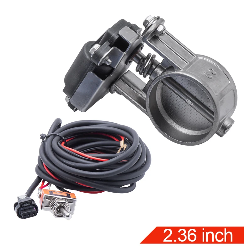 

Electric exhaust control valve Electric Valve Unit with switch 2&2.36&2.5&3.0inch Excellent sealing Exhaust Control Valve