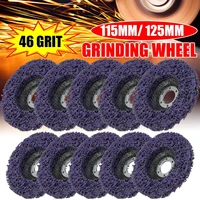 36 pcs 125mm poly strip disc abrasive wheel paint rust remover clean grinding wheels for motorcycles durable angle grinder car