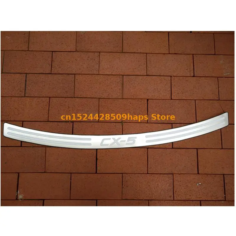 Автомобильный Стайлинг Нержавеющая сталь заднего бампера протектор Подоконник