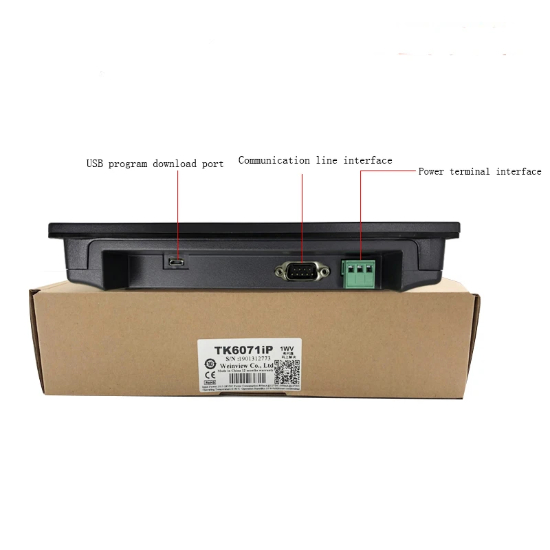 Weinview TK6071iP HMI маленький сенсорный экран монитор 7 дюймов 800*480 промышленный планшет