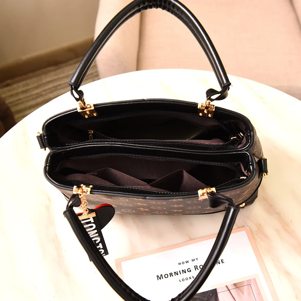 Роскошная женская сумка винтажная Лоскутная на плечо дизайнерская