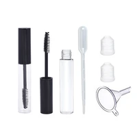 10pcs 10ml mascara tube wholesale eyelash cream vial liquid bottle cosmetic container mascara bottle customiz with leakproof cap