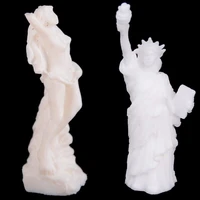 mini resin goddess statuefair angels resin sculpturepeople ornamentsvintage statue of liberty nature doll accessories
