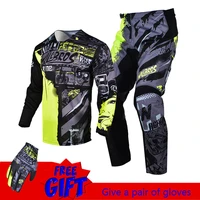 motocross gear set willbros jersey pants mx combo bmx dh dirt bike outfit moto suit off road cycling kits men motorcycle gift