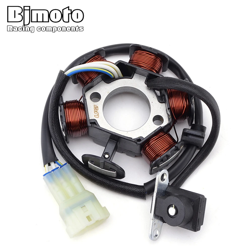 

BJMOTO 31120-HP2-671 Motorcycle Generator Stator Coil Comp For Honda TRX90X 2009-2017 TRX90 Sportrax 90 2006