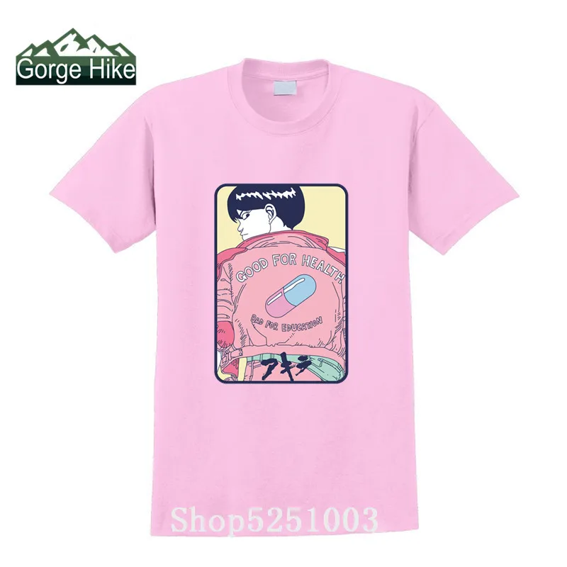 Футболка мужская повседневная с принтом японского манга воина лето 2018 - купить по