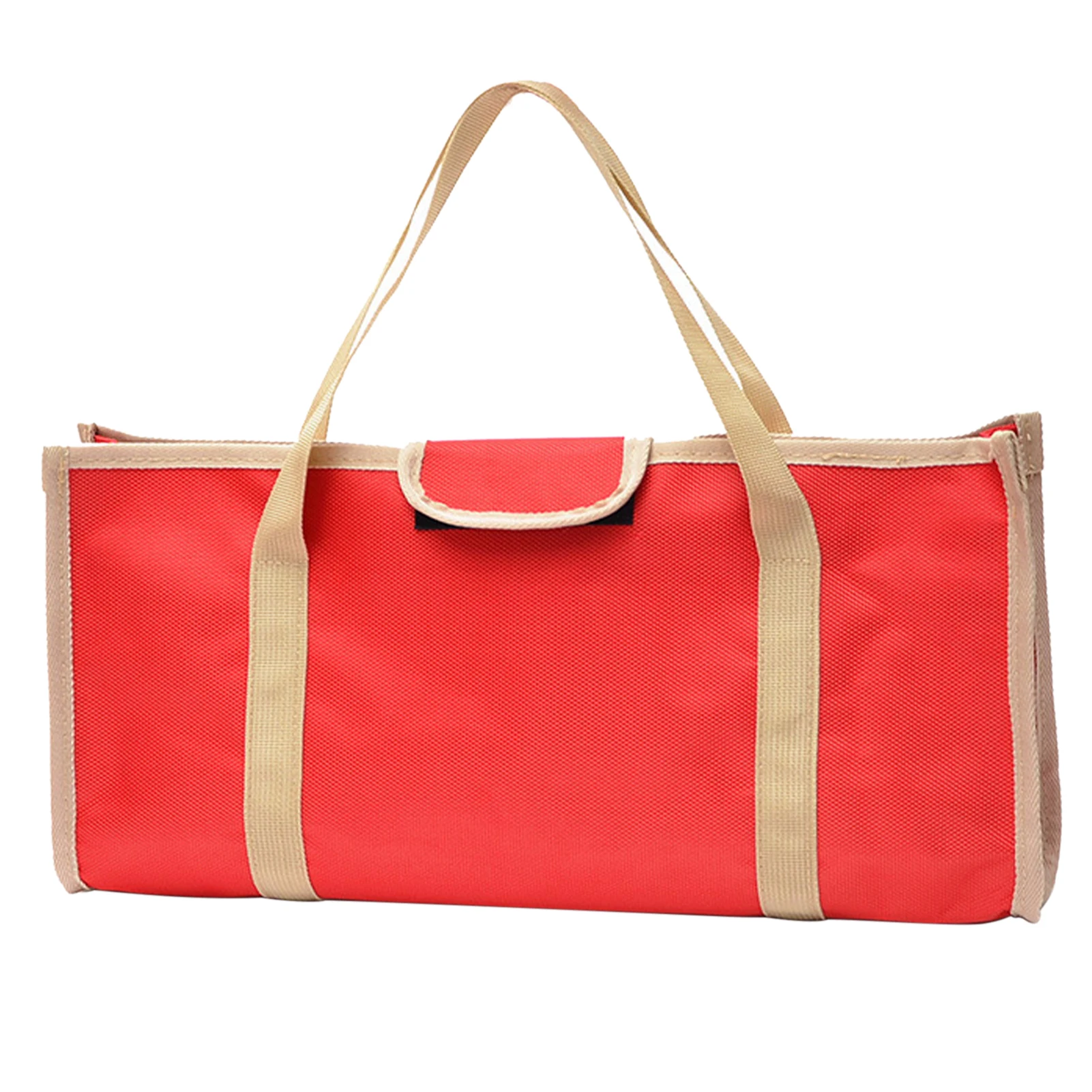 

Сумка для инструментов с крючками, гаечный ключ большой емкости, ручной переносной гаечный ключ из ткани Оксфорд, сверхпрочные красные пала...