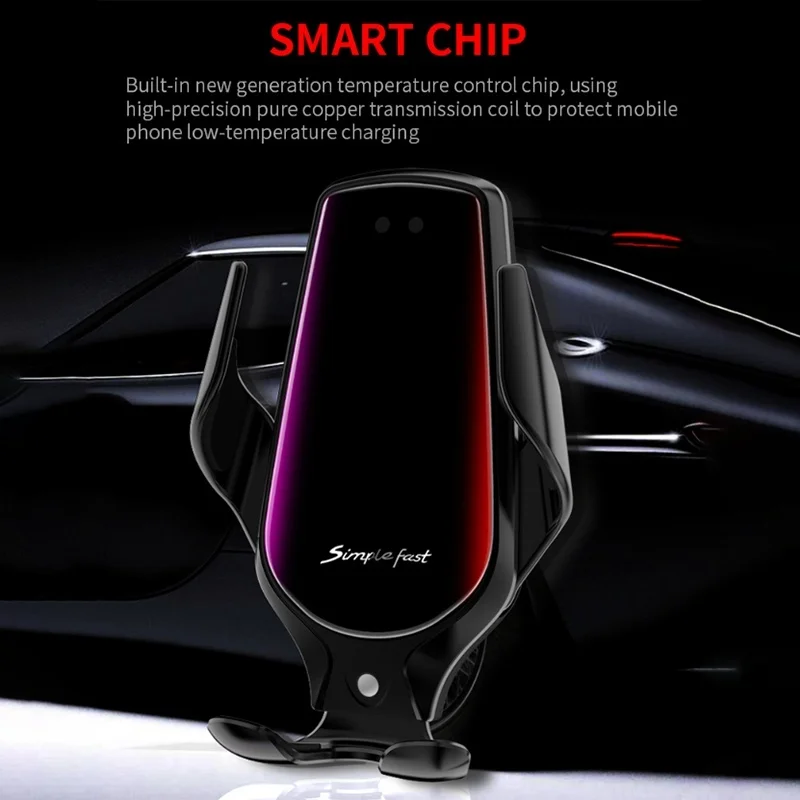 Автомобильный держатель для телефона беспроводное зарядное устройство Apple iPhone 11