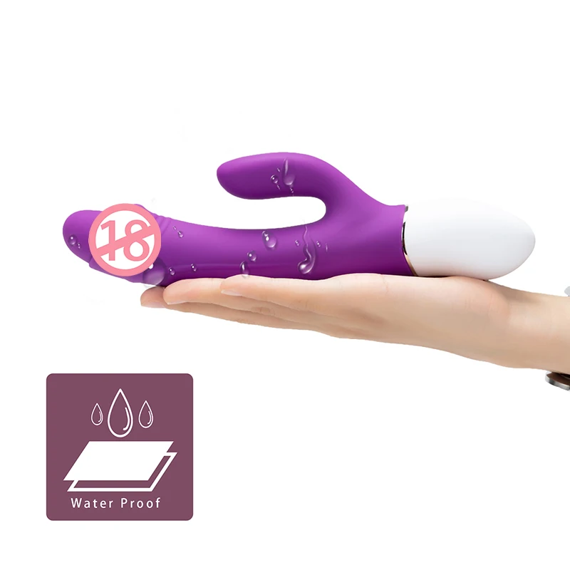 G Spot Вибратор с кроликом мощный секс игрушка для мастурбации женщин