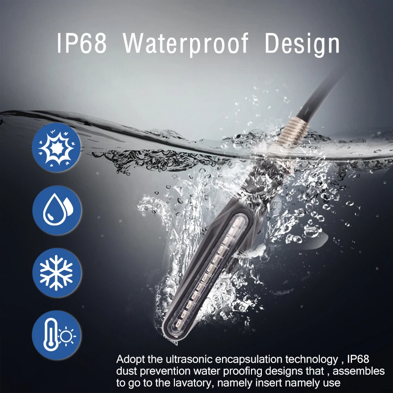 

4 Motorcycle Turn Signal Lights Led Motorcycles Turning Signals Light Dirt Bike Flashes Sign Scooter Moto Motorbike Signall Lamp