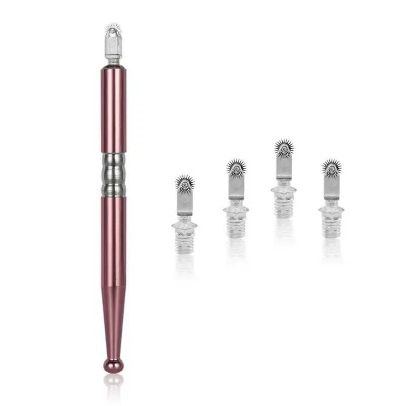 10/50 шт полуперманентный макияж одноразовые микроблейдинг игольчатый ролик