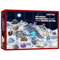 ore christmas advent calendar 2021 healing crystal advent calendar rockfossil mineral kitchristmas countdown toys