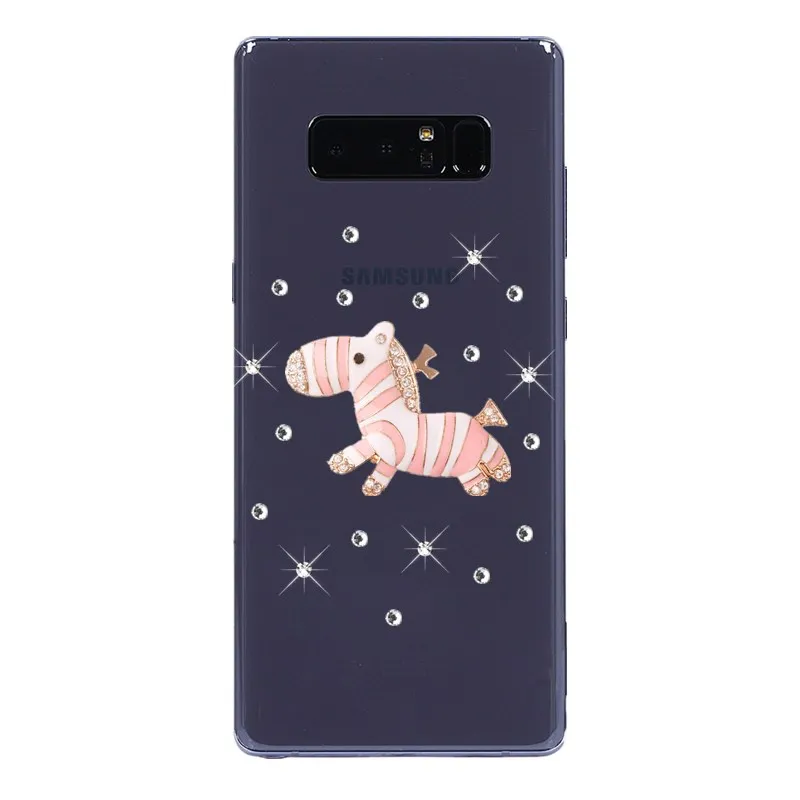 Для samsung Galaxy Note 8 9 S8 S9 S10 A7 A9 2018 A8 A6 плюс J7 Neo J8 J3 J4 J6 J2 Pro A2 Core со стразами чехол |
