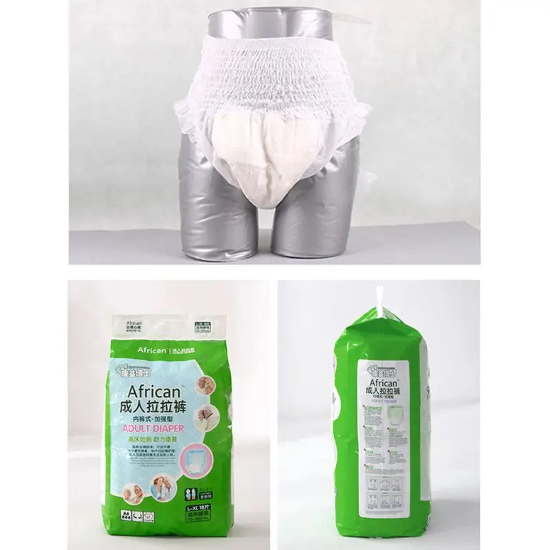 Одноразовые подгузники для взрослых нижнее белье недержания мочи дышащий